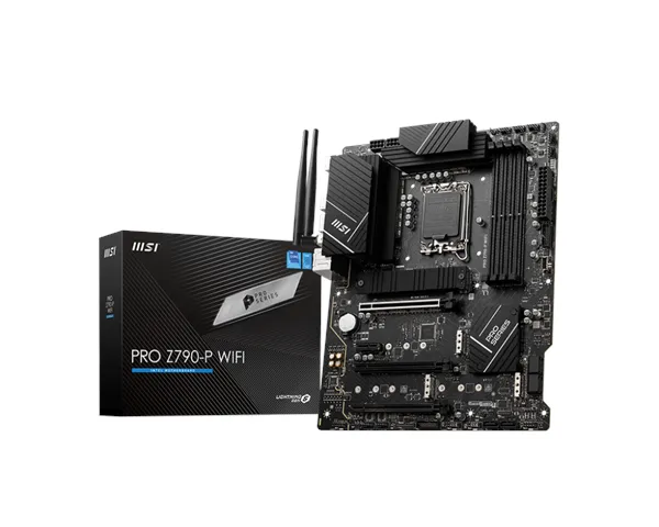 MSI PRO Z790-P WIFI Mainboard - Intel Z790 - Intel LGA1700-Sockel - DDR5 RAM - ATX