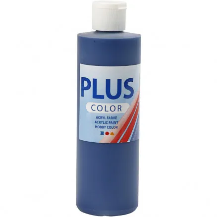 Plus Color Hobbyfarbe, Marineblau, 250 ml/1 St.